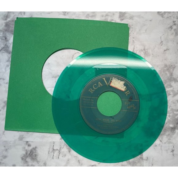 Pee Wee King Birmingham Bounce / What Where and When 45 Rockabilly Green Vinyl - Picture 4 of 5